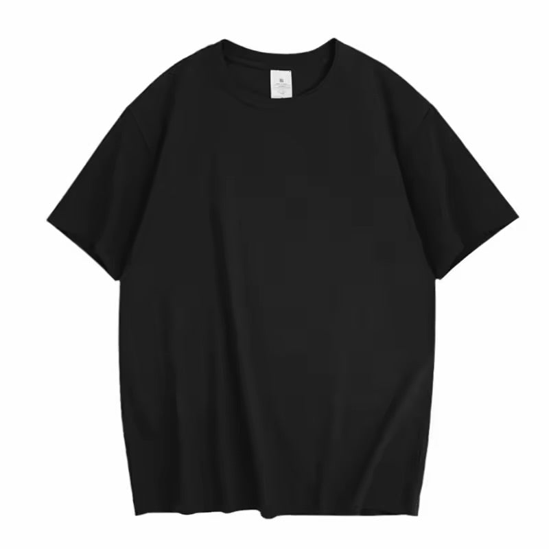 T-shirt Oversize Homme 100% Coton – Blanc & Noir