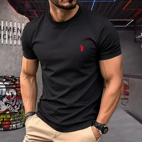 T-shirt Ralph Lauren Homme 100 % Coton – Logo Brodé – Col Rond